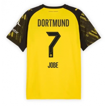 Borussia Dortmund Jobe Bellingham #7 Maglia Gara Casa Repliche 2025-26 Maniche Corte
